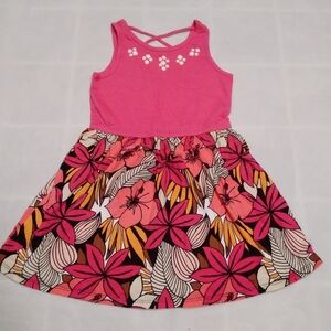 Gymboree Girl's Hawaiian Flower Dress Size 6